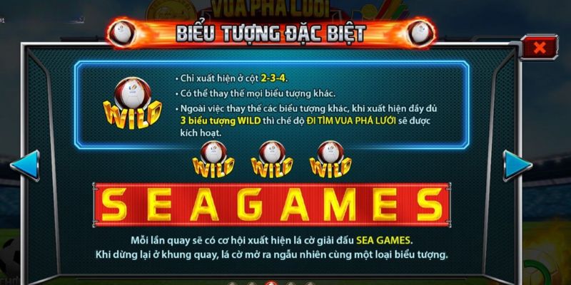 Biểu tượng Wild trong game Vua phá lưới